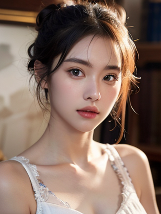 蓝色与女性时尚：蓝色最佳颜色搭配在大头女像中的应用